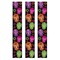 Beistle 38 Counts Black and Multi-Colored Day of the Dead Halloween Party Panels 72”